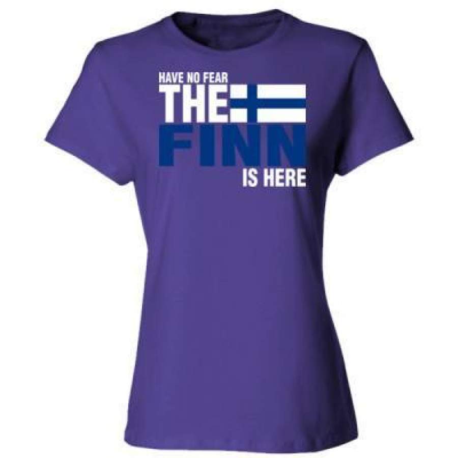 AGR Have No Fear The Finn Is Here – Ladies’ Cotton T-Shirt