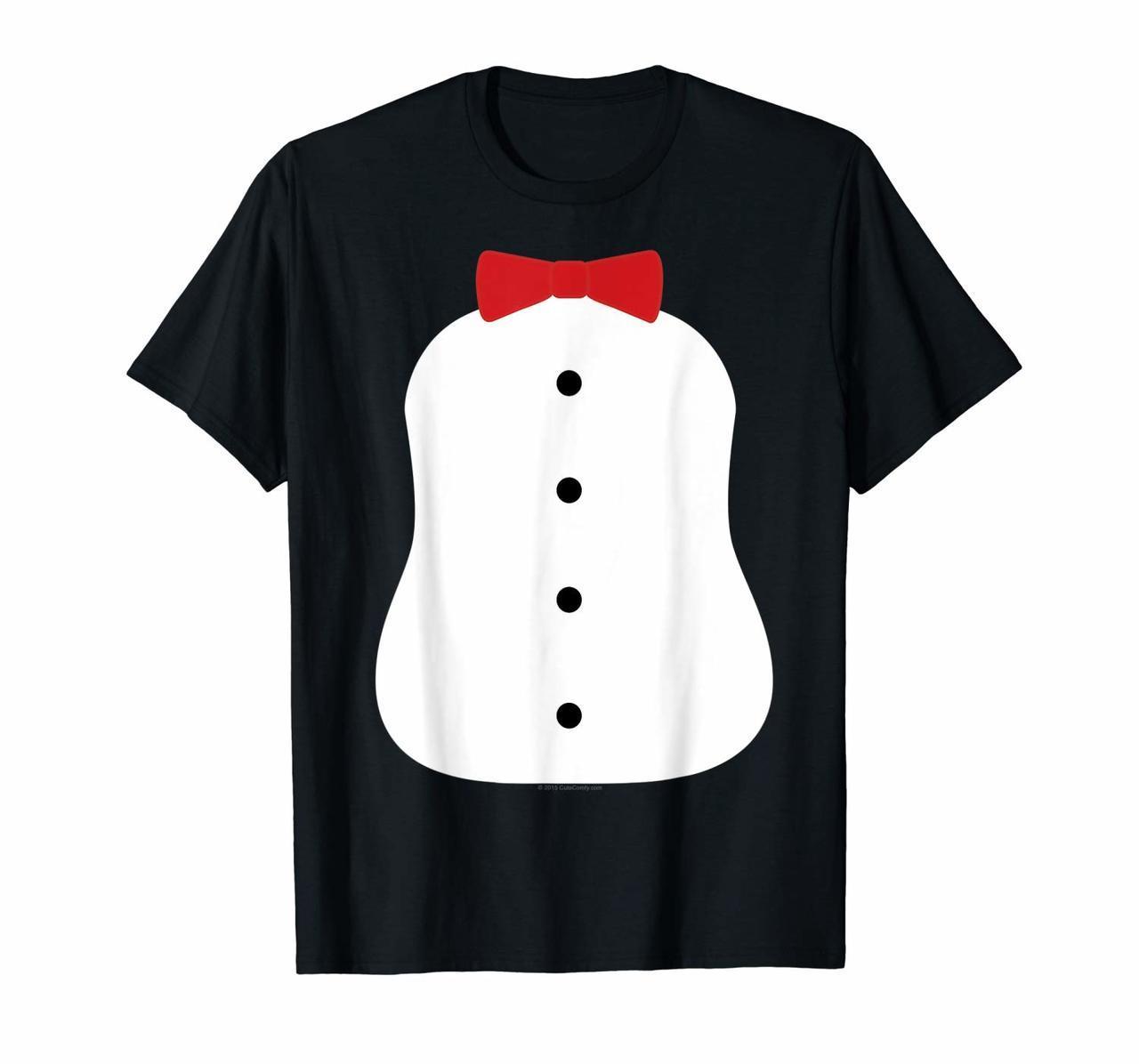 Cute Fancy Dress Penguin Tuxedo Costume Halloween T-Shirt