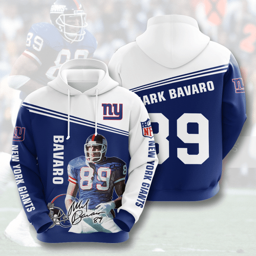 Sports Team Mark Bavaro New York Giants No213 Hoodie 3D