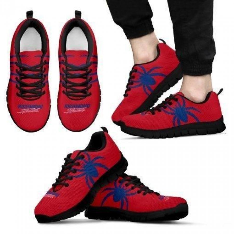 TeeDCMA� Richmond Spiders Fan Custom Red Running Shoes Sneakers Trainers For Men Women Kids