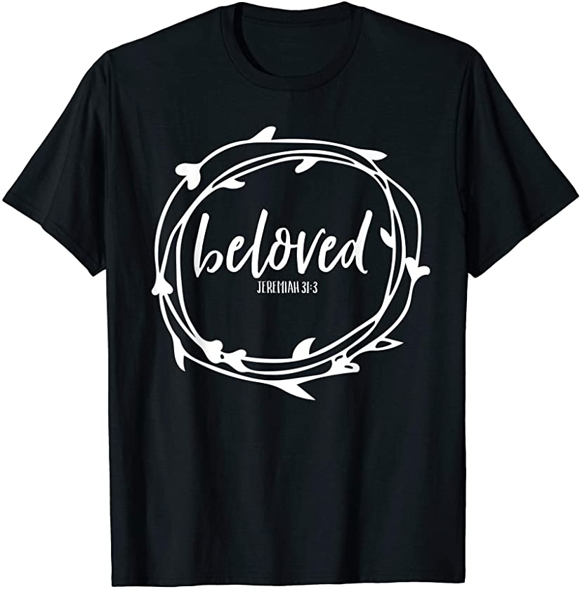 Beloved by Jesus and God Christian Womens Vintage Shirt