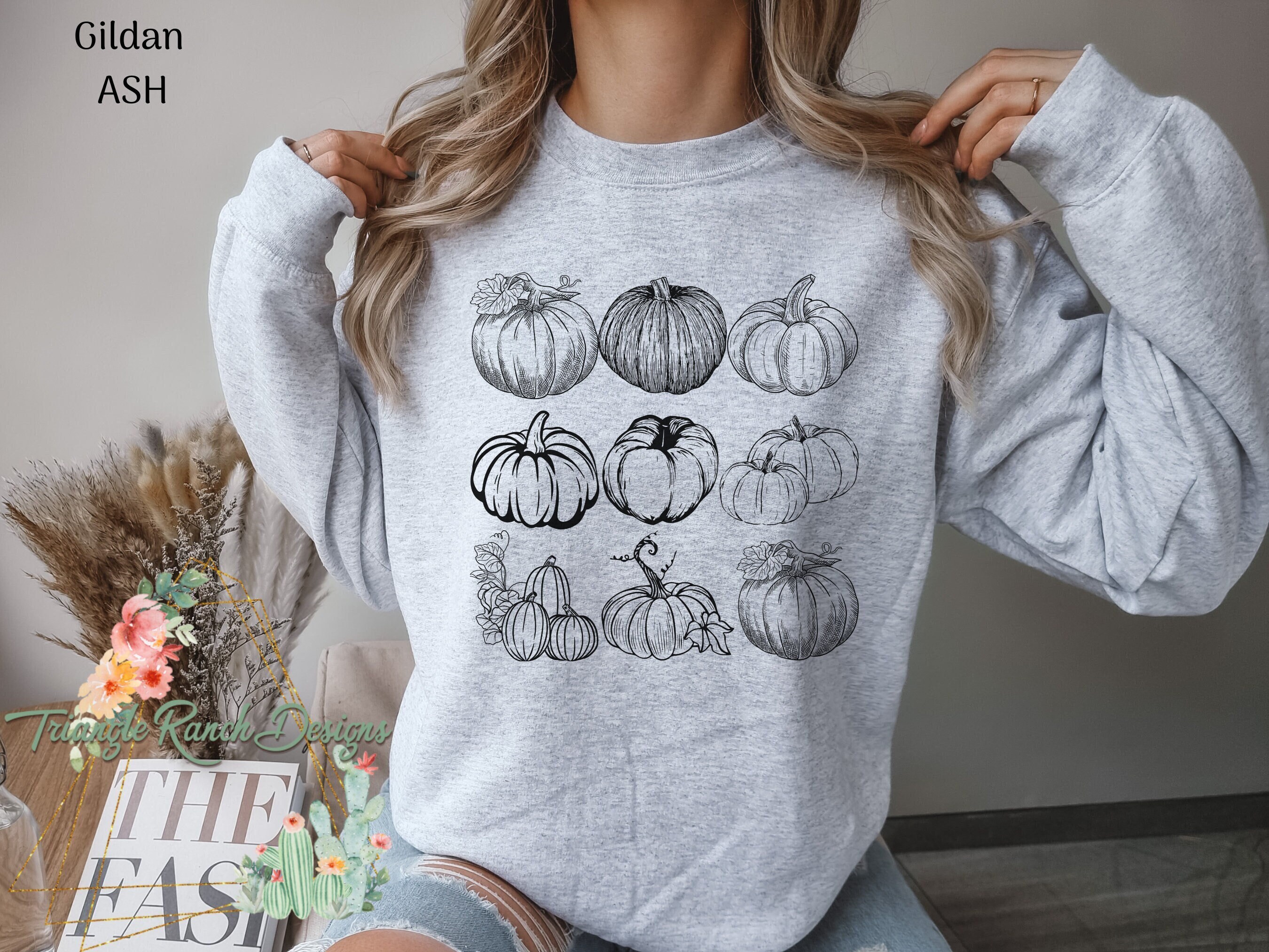 Pumpkin Sweatshirt, Pumpkin Sweater, Jack-o-Lantern Sweatshirt, Halloween Crewneck Sweatshirt, Halloween Sweater, Spooky Season, Fall Shirts