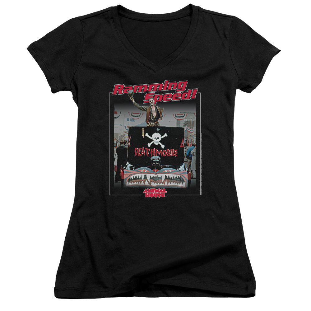 Animal House – Ramming Speed Junior Girls V Neck T-Shirt