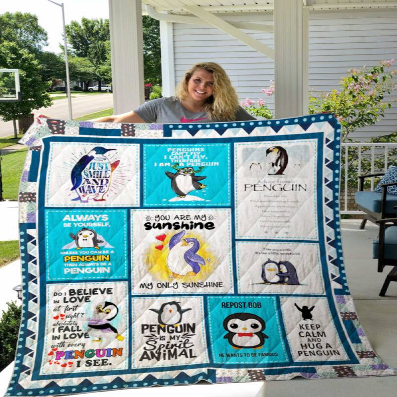 Penguin is my spirit animal Quilt TH496