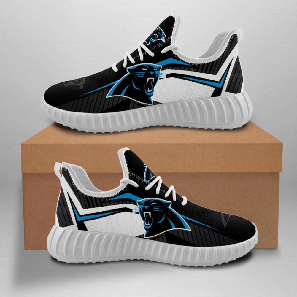 Carolina Panthers Sneakers Custom Yeezy Shoes V1 – Jamestees Store