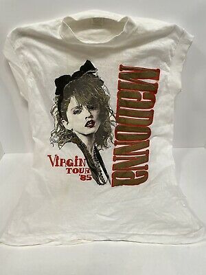 Vintage Rare 1985 Madonna Concert Sleeveless T-shirt T 4194