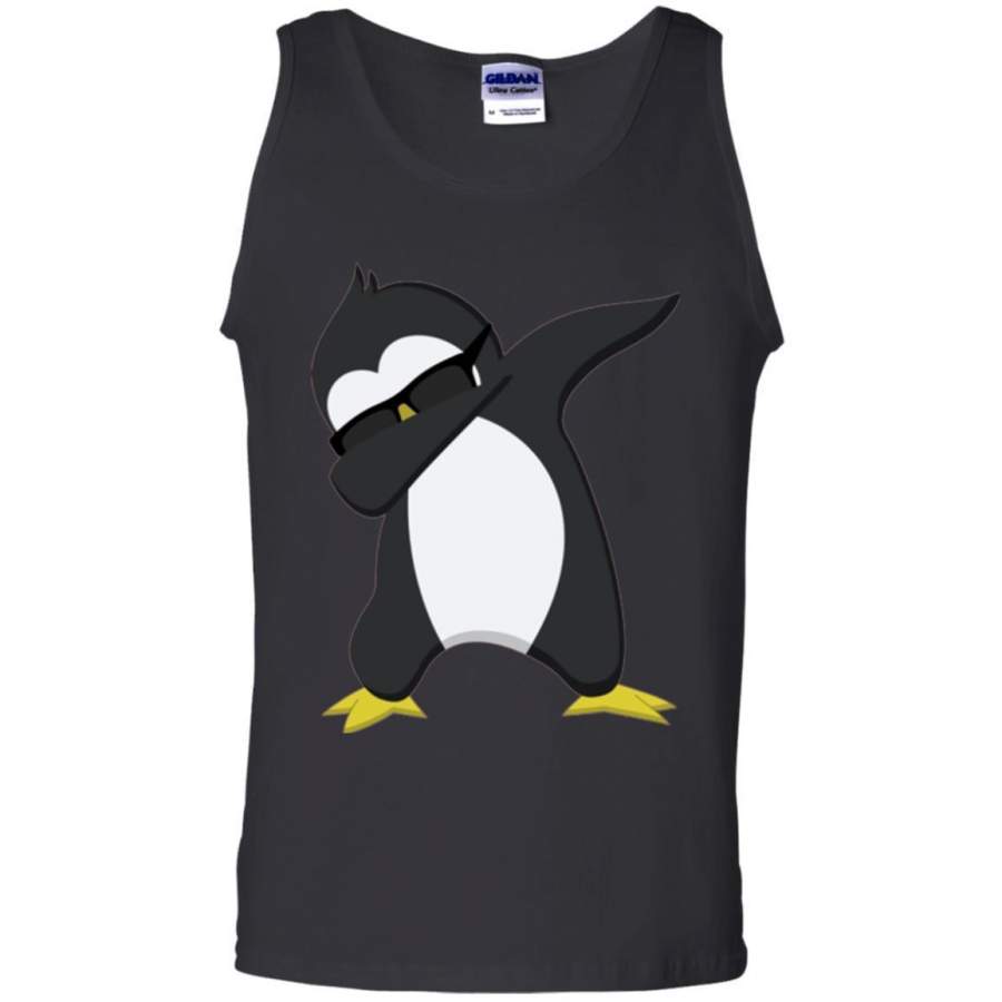 Christmas T-shirt Dabbing Penguin T-shirt