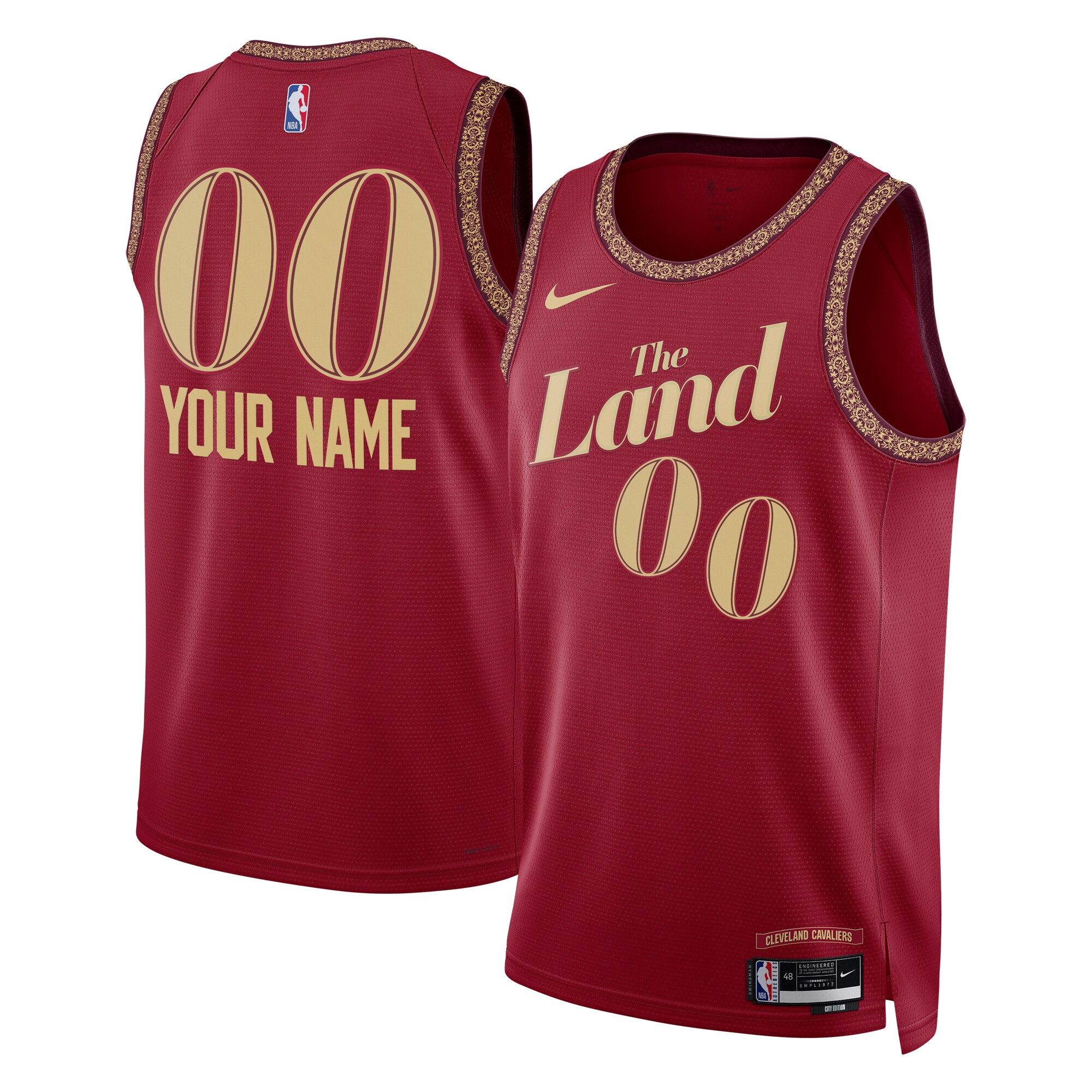 Cleveland Cavaliers City Edition Swingman Jersey 23 – Custom – Unisex