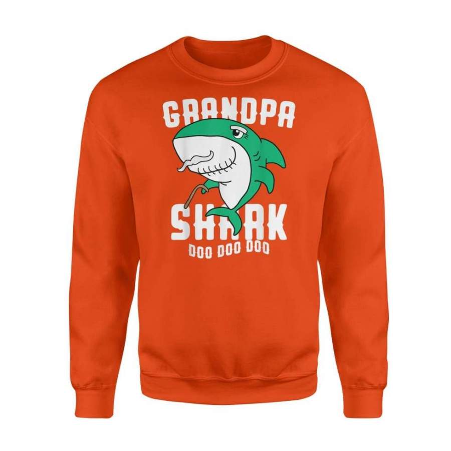Grandpa Shark T Shirt Dad Father Grandpa Halloween Christmas_ Amazon.co.uk_ Clothing 81oeYkILyaL – Standard Fleece Sweatshirt