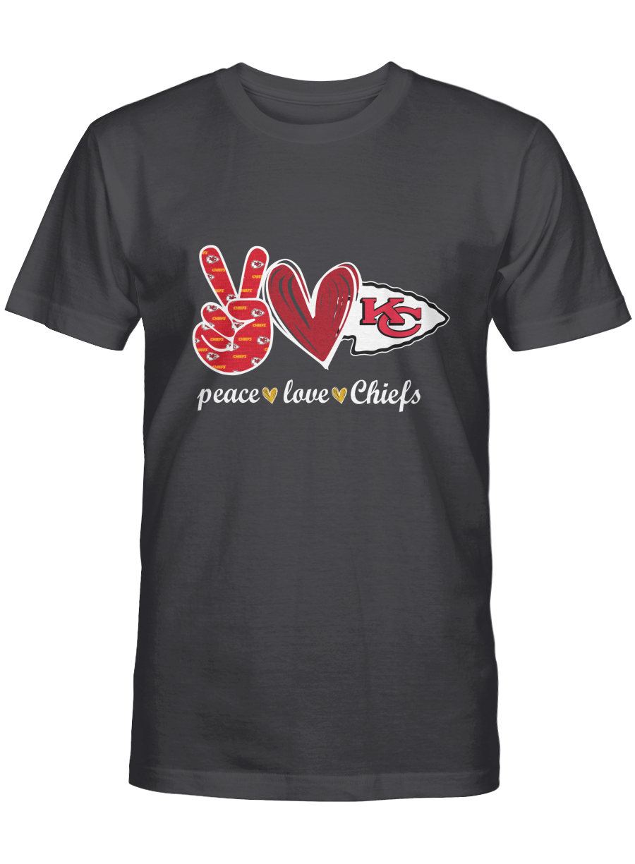 Peace, Love, Kansas City Chiefs 2DFT-shirt, Sweatshirt, Hoodie