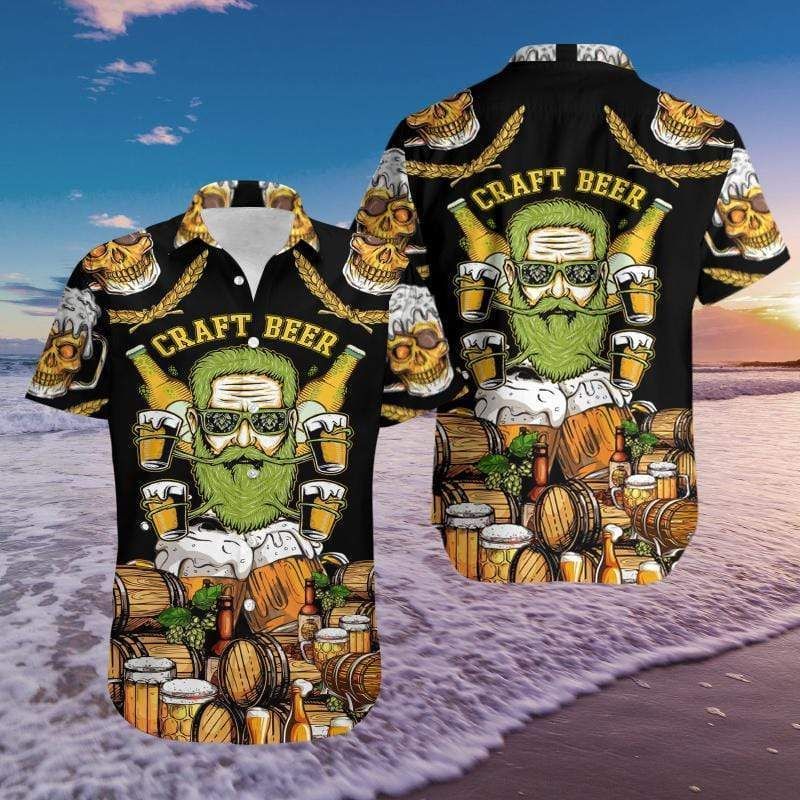 Buy Hawaii Aloha Shirts Craft Beer Ha110797