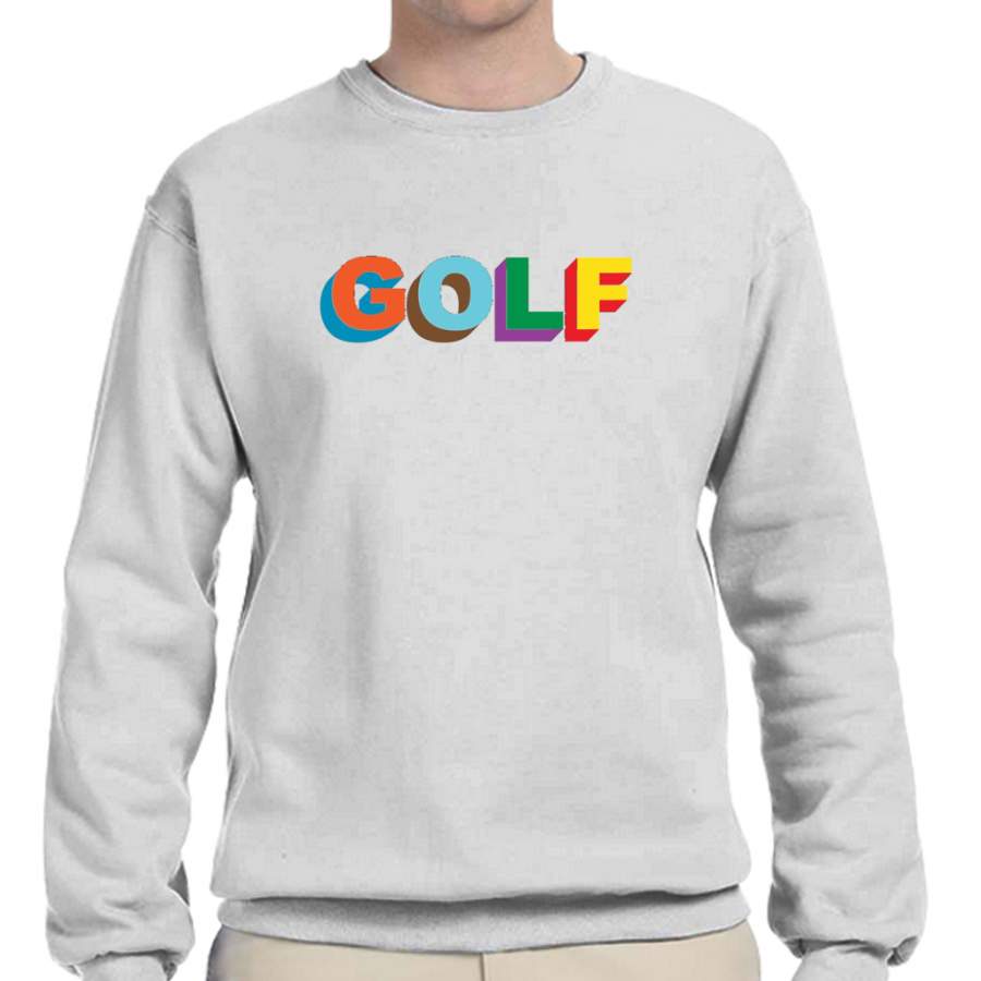 Multi-color 3D Golf Wang Crew Neck Sweatshirt