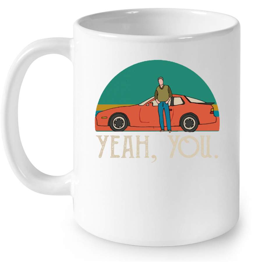 Yeah You Ryan Car, Classic Vintage – Full-Wrap Coffee White Mug