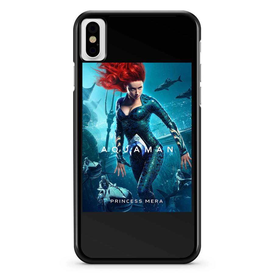 Aquaman Princess Mera Poster iPhone X / XS / XR / XS Max Case