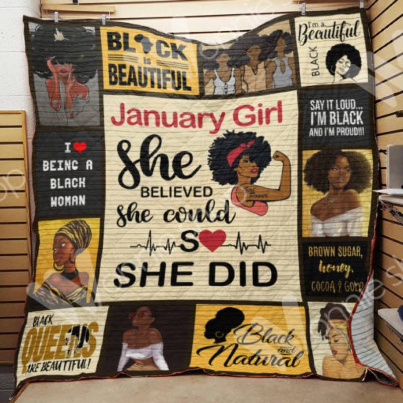 January Black Women Blanket JL0601 85O41