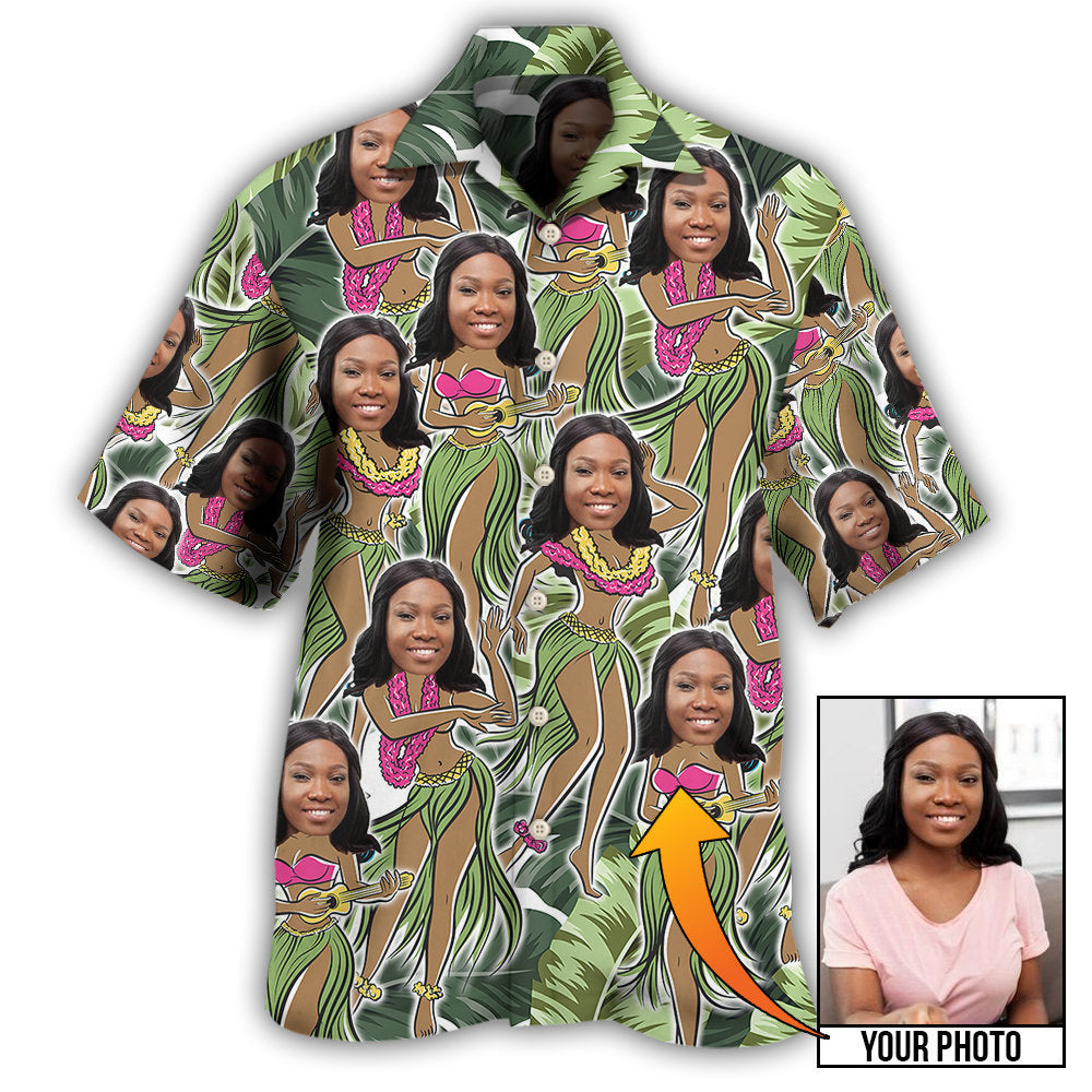 Face Funny Style Custom Photo Hawaii Shirt Ha74722