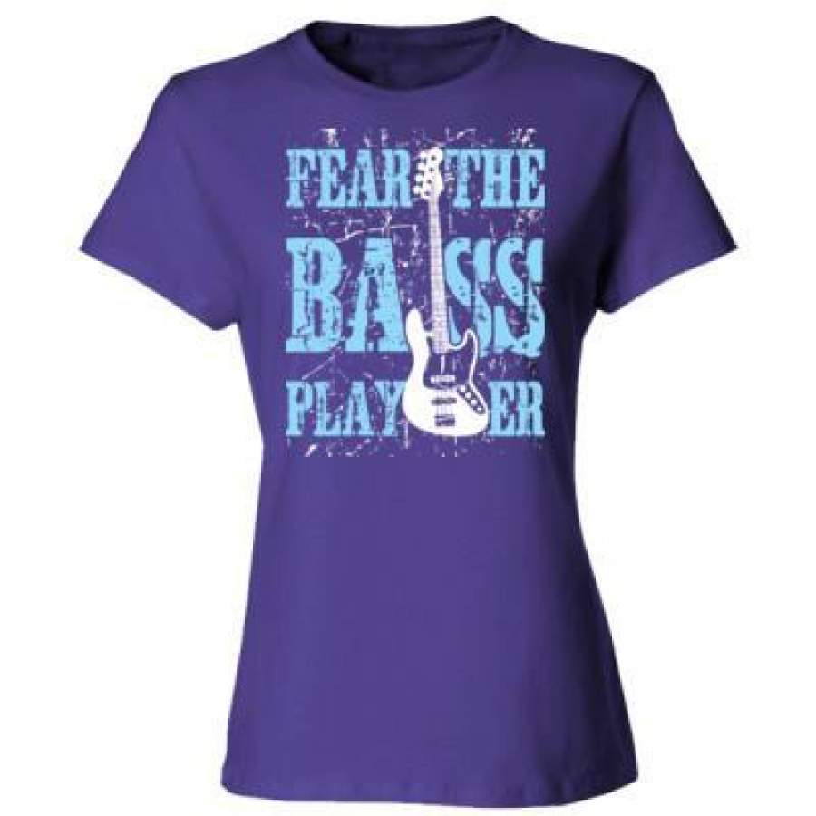 AGR Fear The Bass Player – Ladies’ Cotton T-Shirt