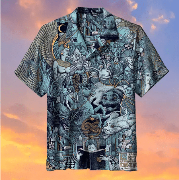 Endless Story For Man And Woman Print Short Sleeve Hawaii Shirt Ha65598