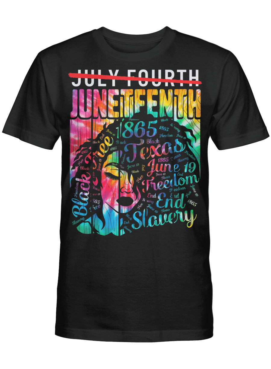 July Fourth Juneteenth Shirt Black Queen Shirt