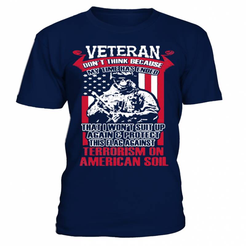 -Veteran T shirts C-PWOH4