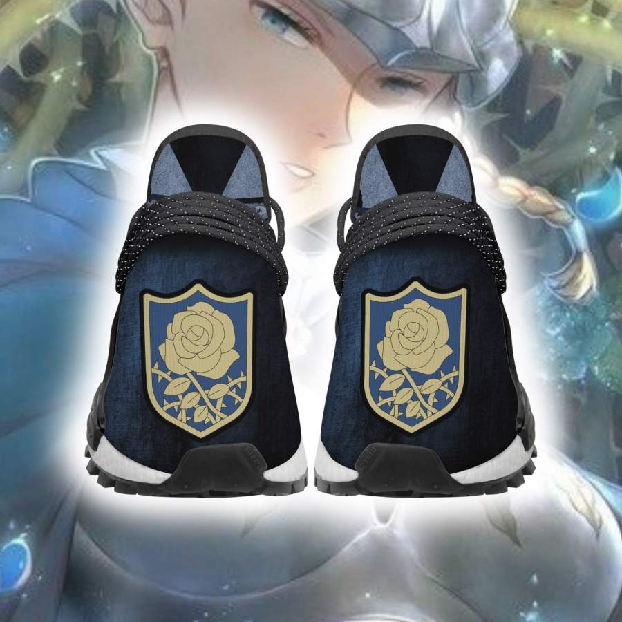 Blue Rose NMD Sneakers Magic Knight Black Clover Anime Shoes