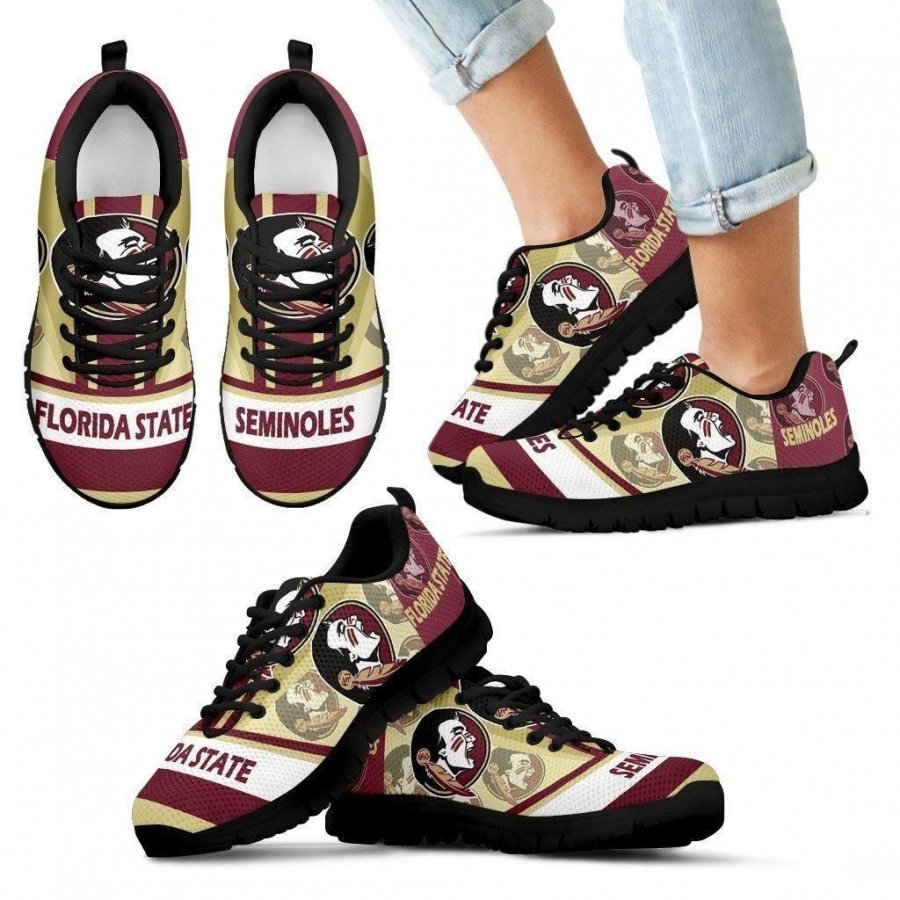 Three Impressing Point Of Logo Florida State Seminoles Sneakers #752