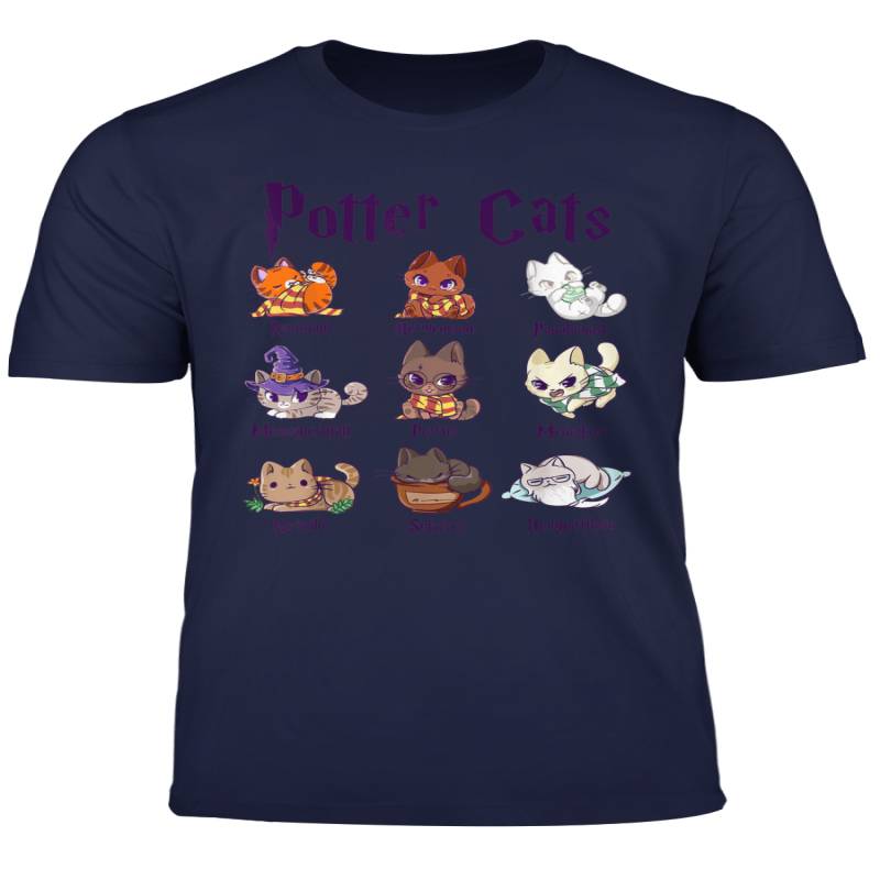 Potter Cats Cute Harry Pawter Kitten Gift For Women T Shirt