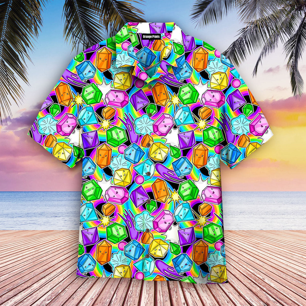 Let Your Heart Go Like The Dice Aloha Hawaii Shirts For Men Women Ha399