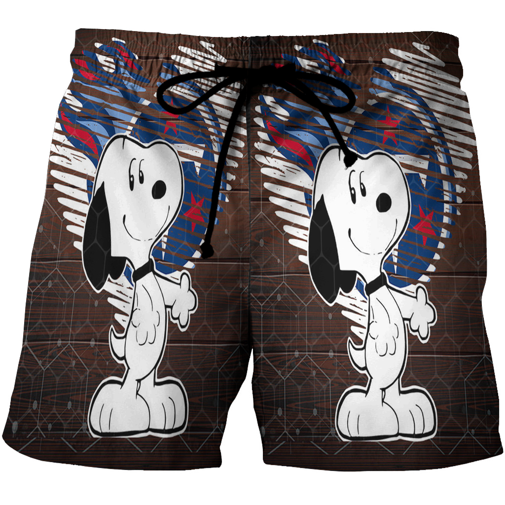 Tennessee Titans Snoopy V28 3D All Over Print Summer Beach Hawaiian Short