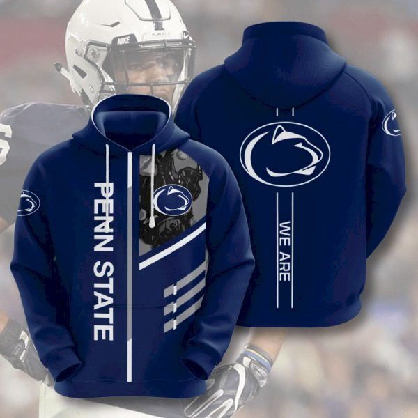 We Are Penn State Nittany Lions 3D Hoodie Sweatshirt