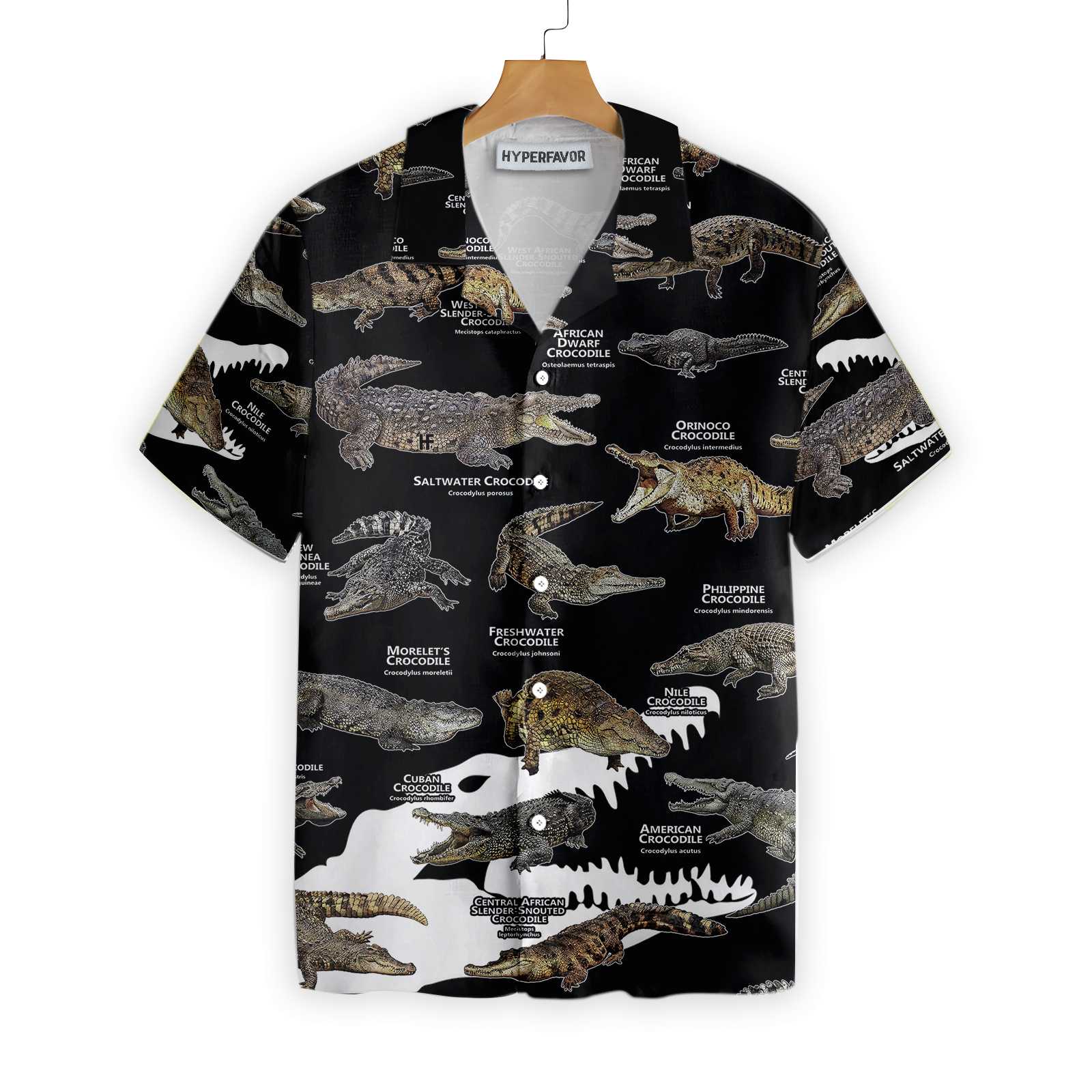 Crocodiles Of The World Shirt For Men Hawaii Ha90199