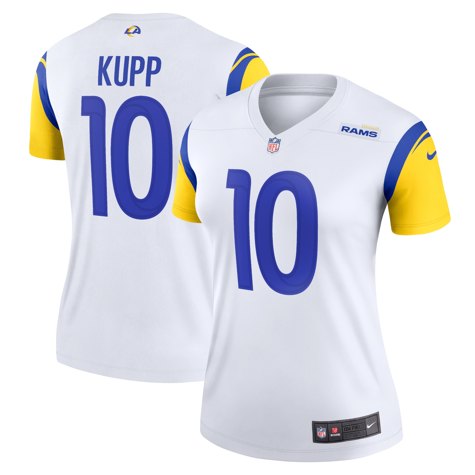 Women’s Los Angeles Rams Cooper Kupp White Legend Jersey