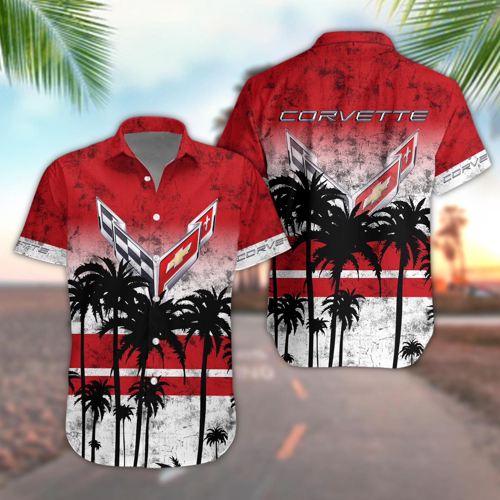 Chevrolet Corvette Aloha Shirt