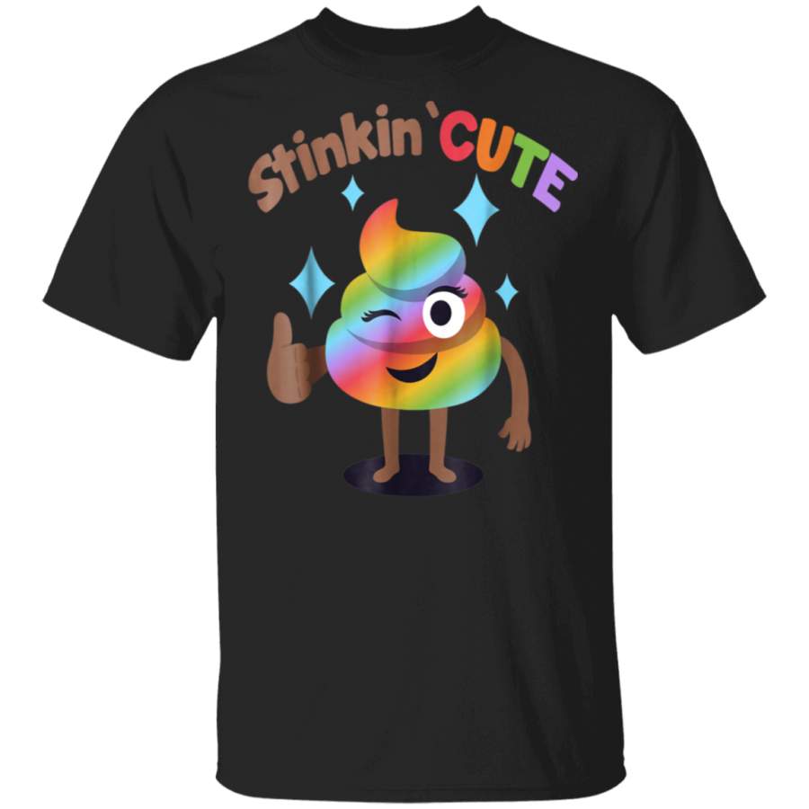 Emoji Poop Stinkin Cute T-Shirt