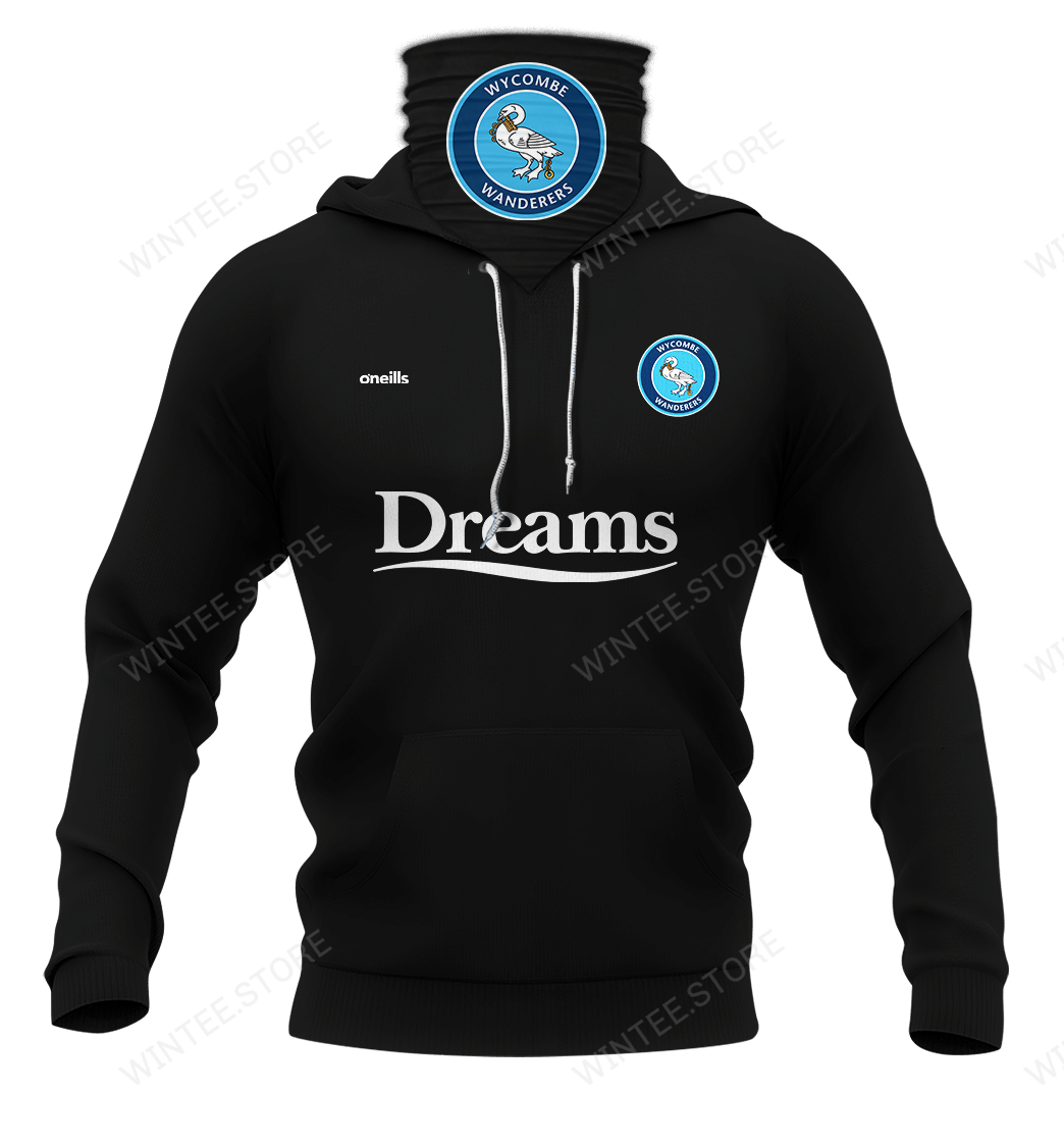 16WycombeWanderers003 |HoodieMask| CUSTOMIZE YOUR NAME & NUMBER