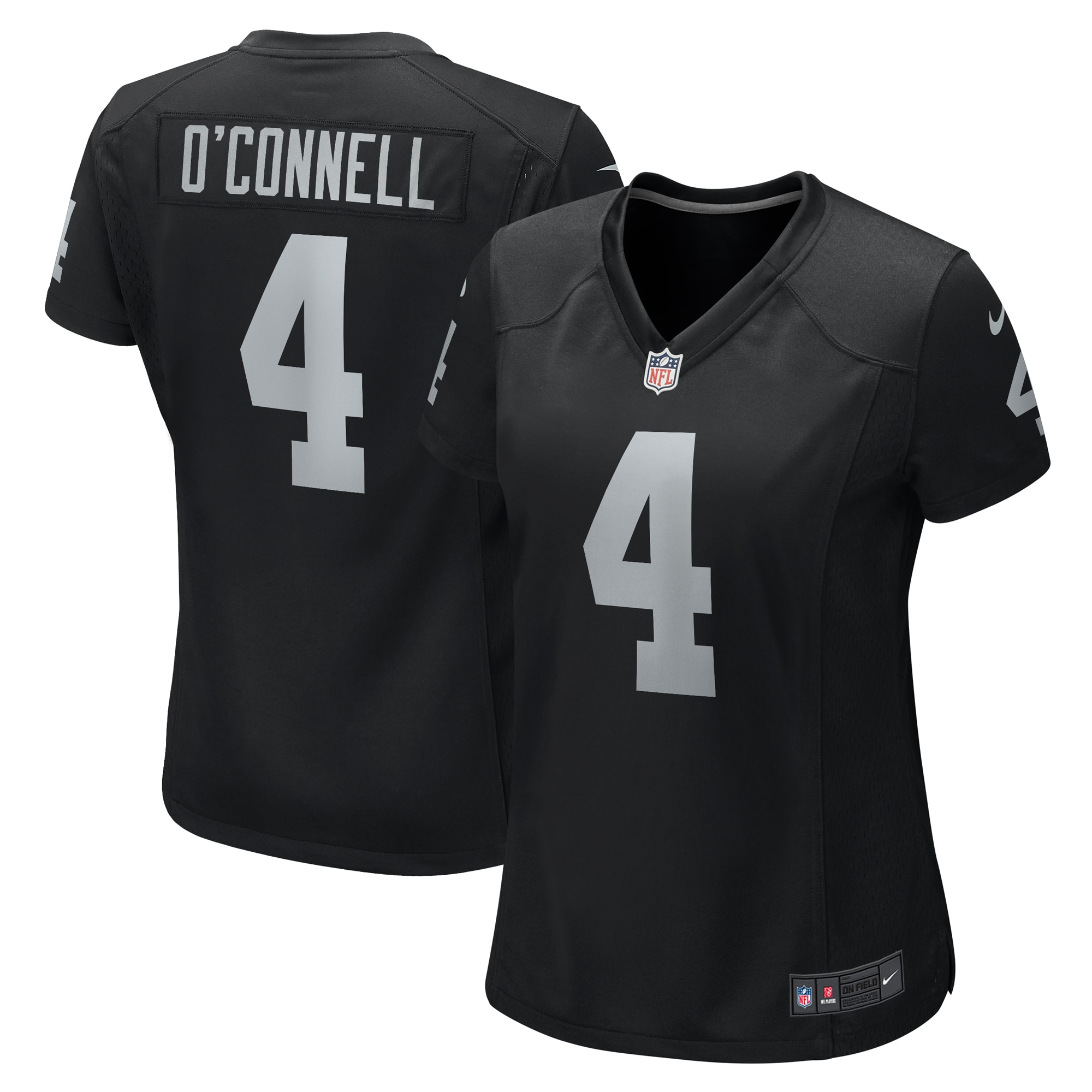 Women’s Las Vegas Raiders Aidan O’Connell  Black  Game Jersey