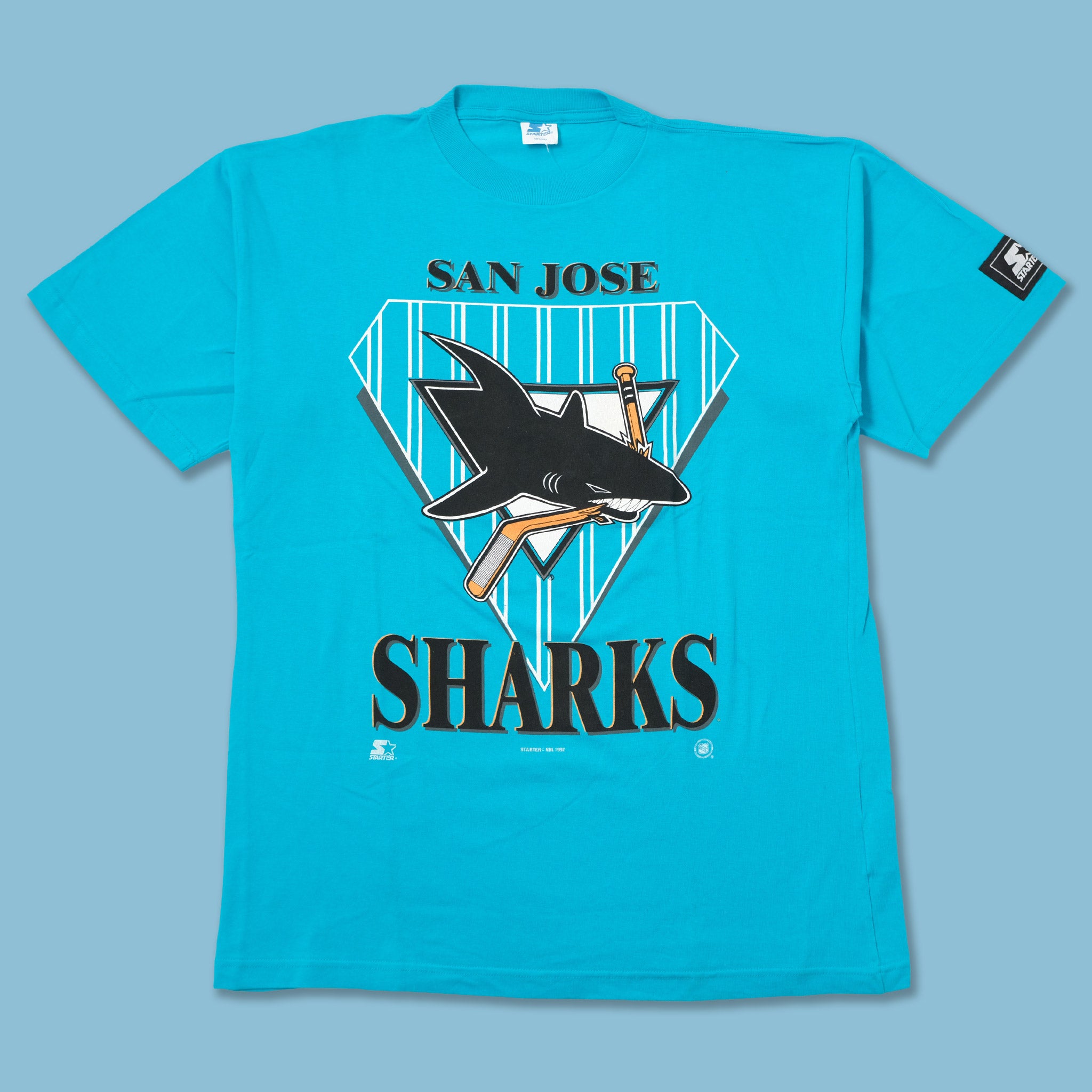 Vintage Ds 1992 Starter San Jose Sharks T-Shirt Medium