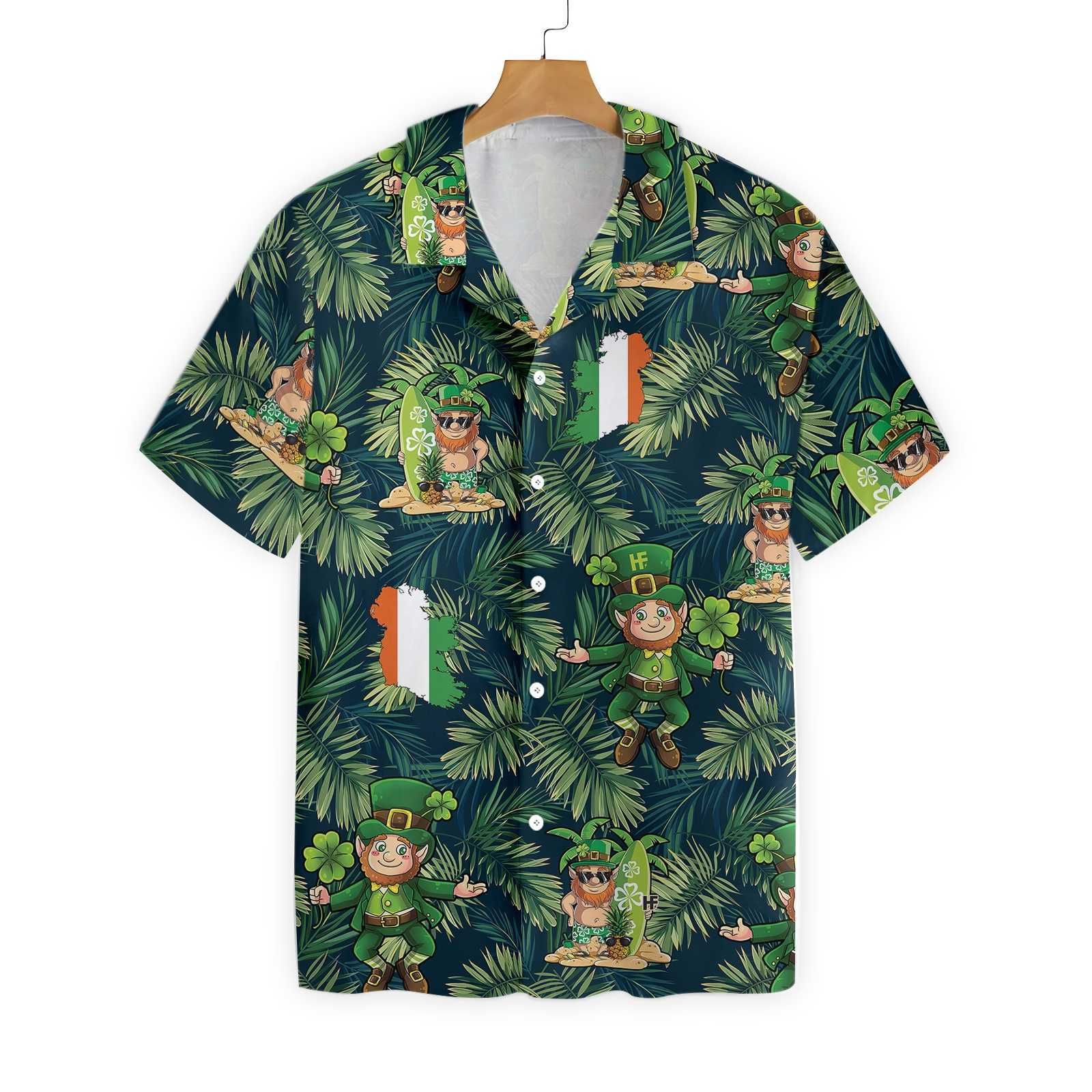 Irish Hooligan Saint Day 1801 Hawaii Shirt Ha55653