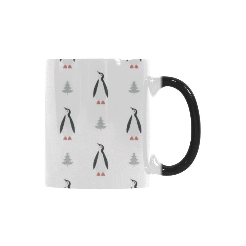 Penguin pattern Morphing Mug Heat Changing Mug