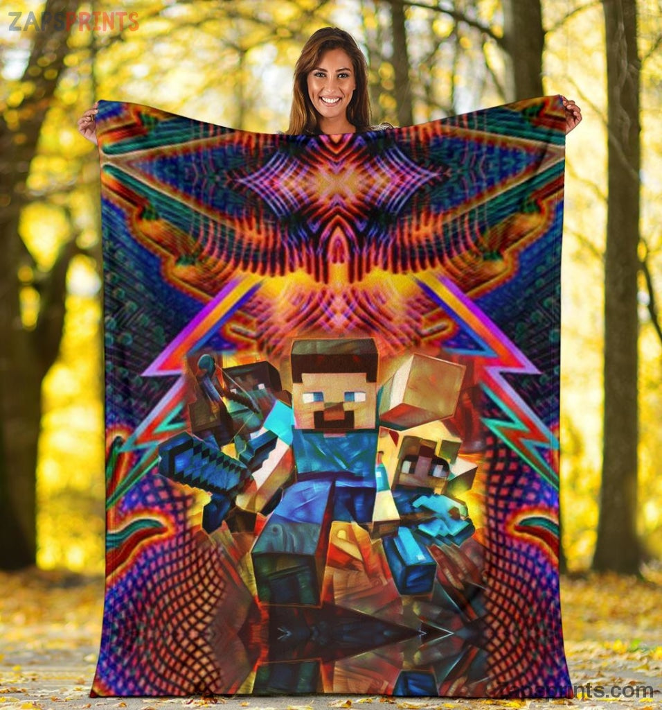 Power Minecraft Blanket