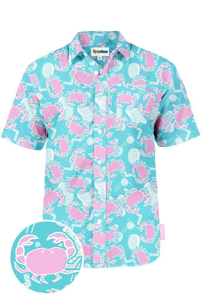 Crustacean Blue Awesome Design Hawaii Shirt Ha10025