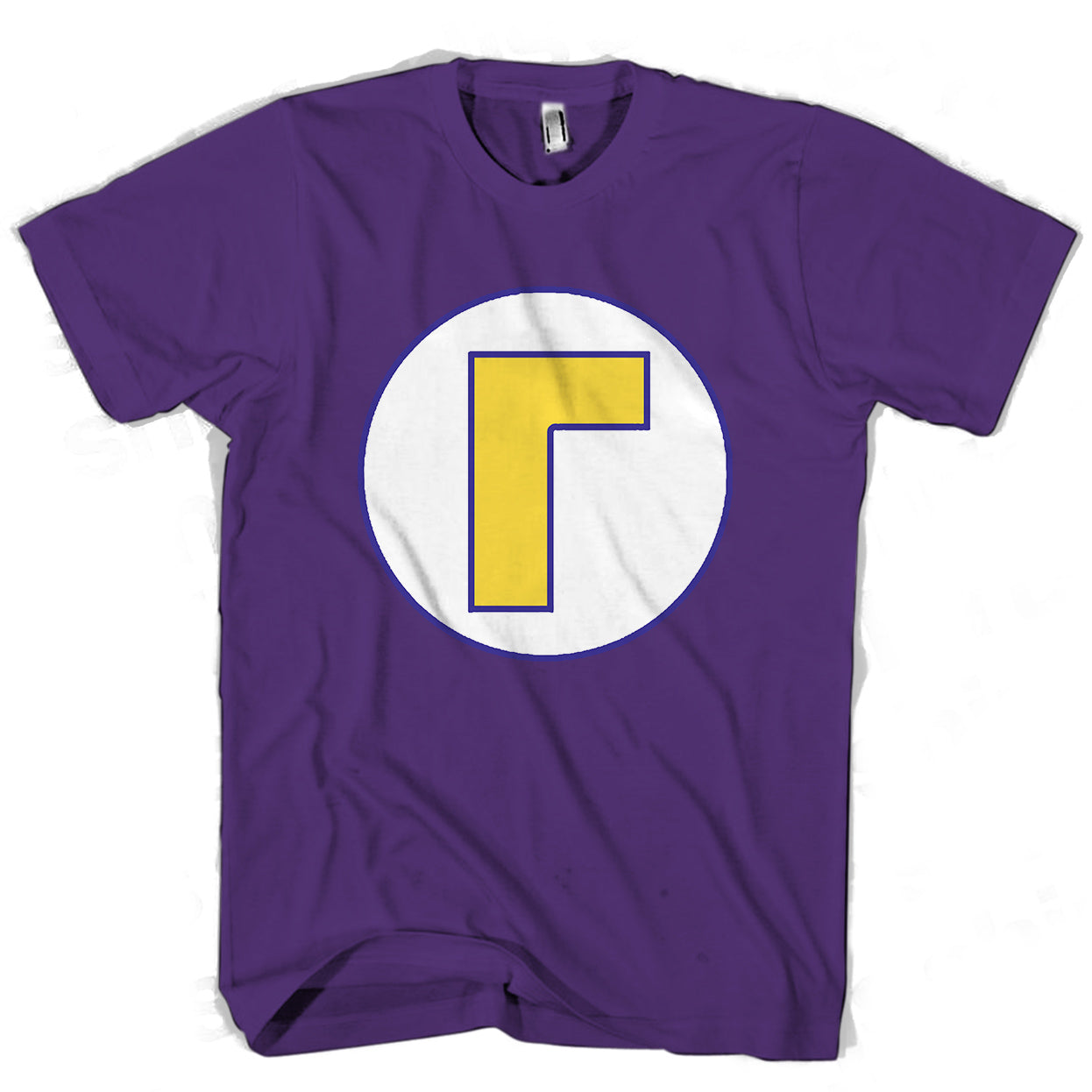 Super Mario Bros Waluigi Gaming Retro Man’s Tee T-Shirt