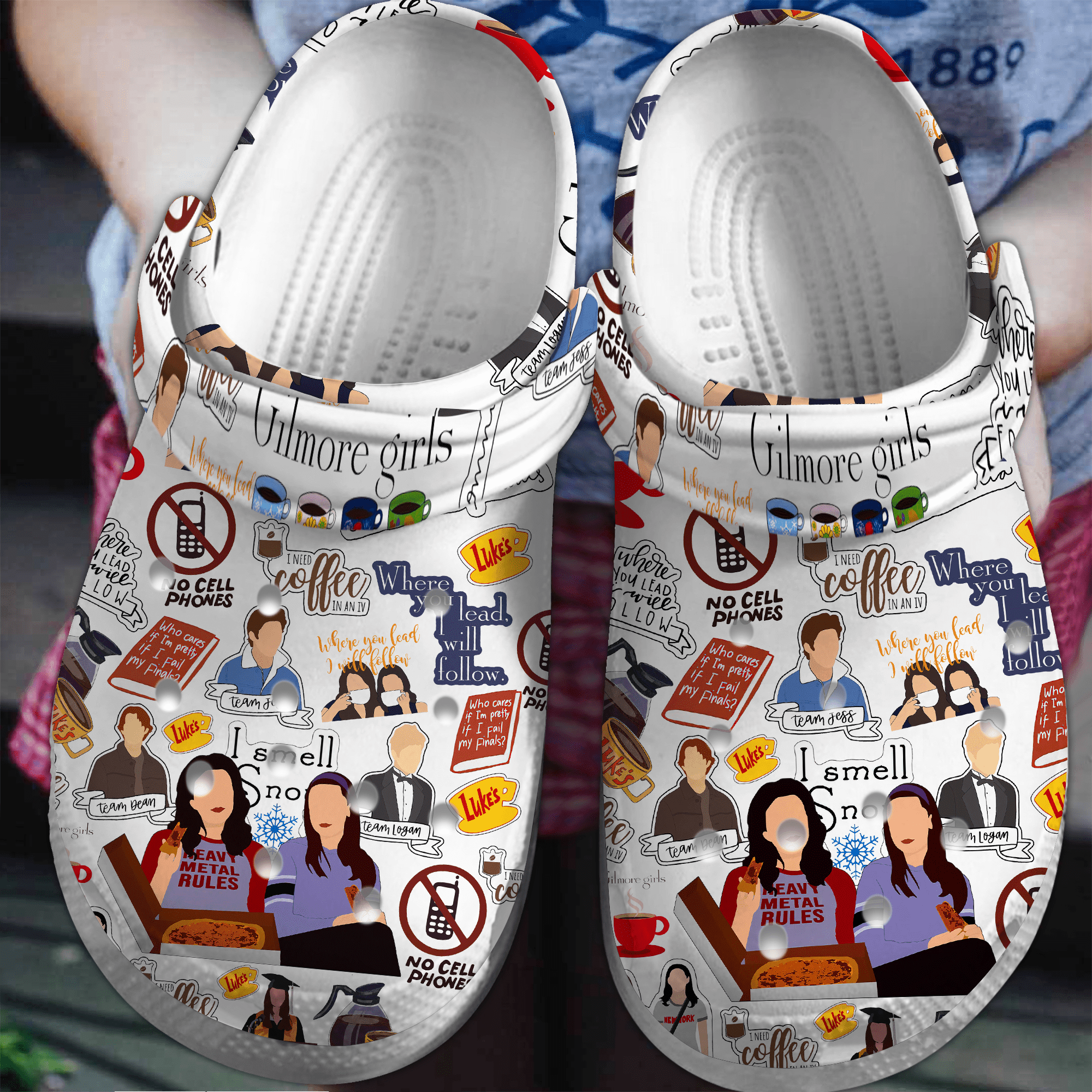 Gilmore Girls Tv Series Crocss Clogs For Men Women And Kid Lvkf29Ks