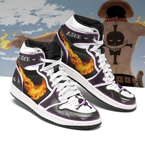 Ace One Piece Jd High-Top Jordan Custom Shoes Sport Sneakers