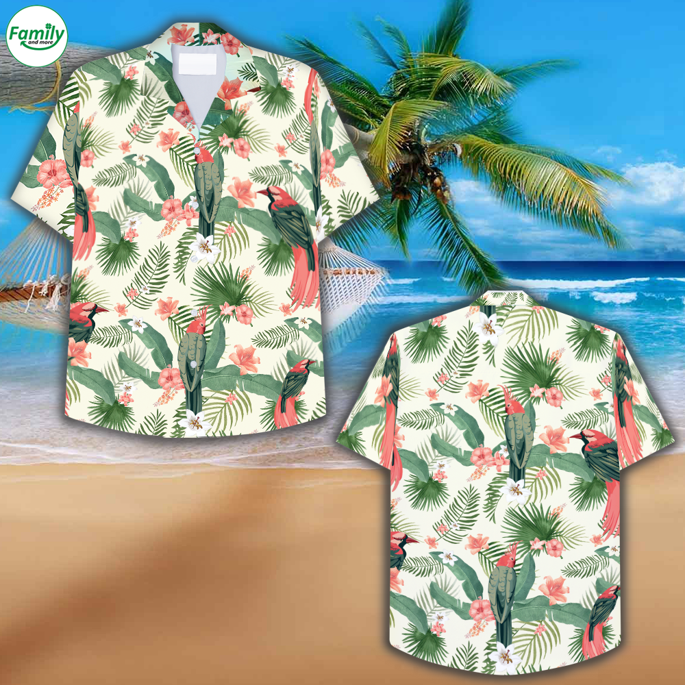 Tropical Plants Hawaiian Shirt – Nt011