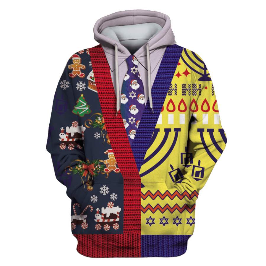 Ugly Merry Christmas Custom T-shirt – Hoodies Apparel