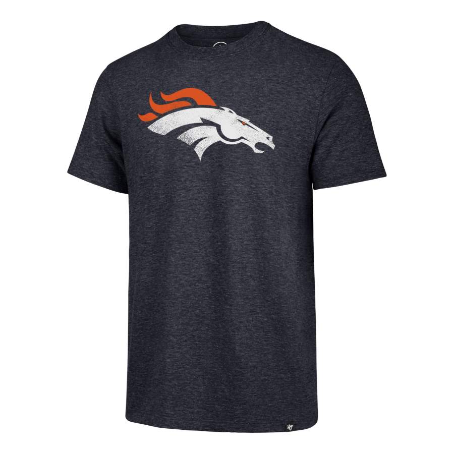 Denver Broncos Distressed Imprint ’47 Match T-Shirt 3D All Over Print