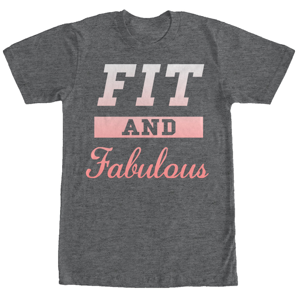 Chin Up Women’S Fit And Fabulous  Boyfriend Tee