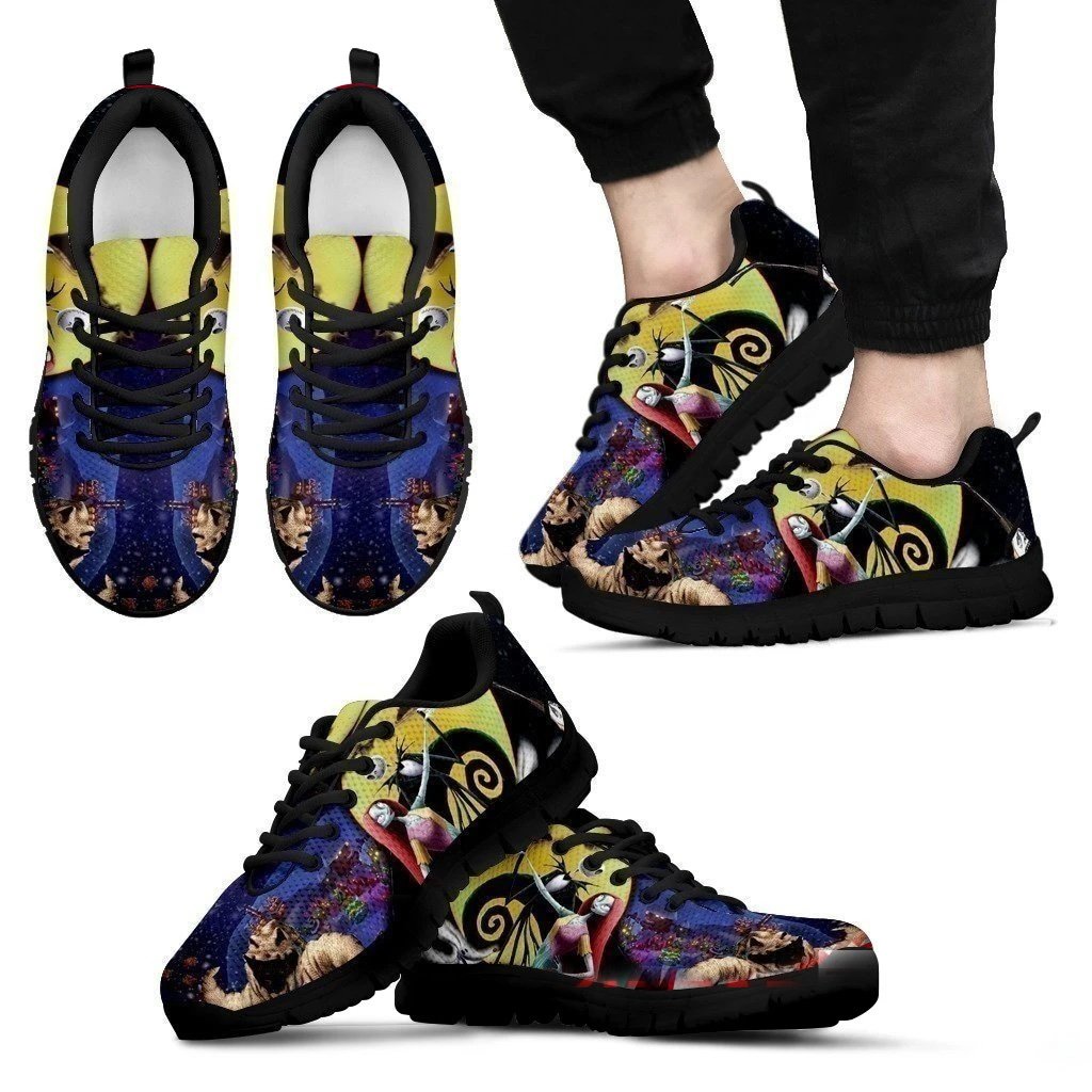 Jack & Sally Nightmare Before Christmas Sneakers - Emprints Store