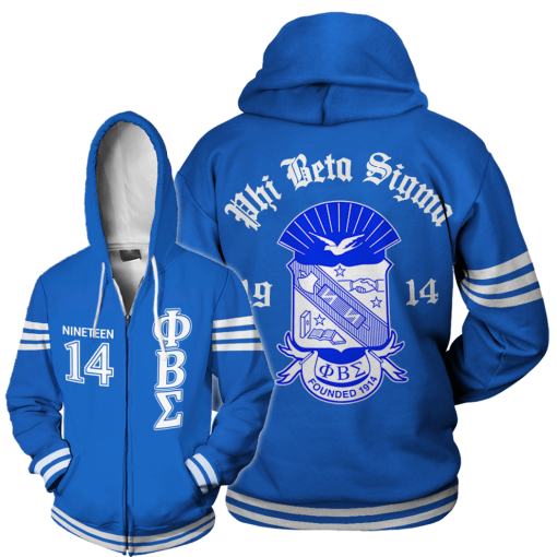 Phi Beta Sigma Nineteen 14 Phi All Over Print